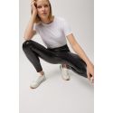 Leggings Faux Cuir , Ysabel Mora 70163-NOIR