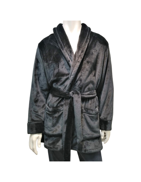 Veste D'Intérieur 3/4, Kid, Peignora 25H23003-NOIR