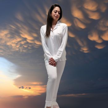 Pyjama long Boutonné, Admas 55840