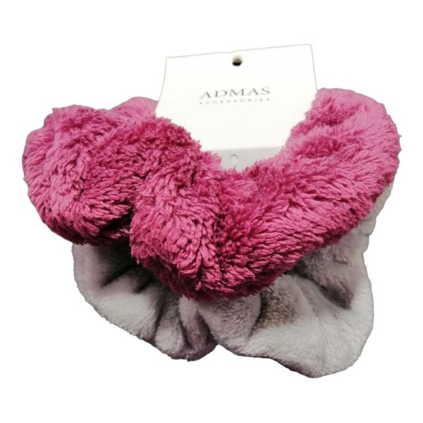 Duo de Chouchous Gris & Prune , Admas 56231S-2