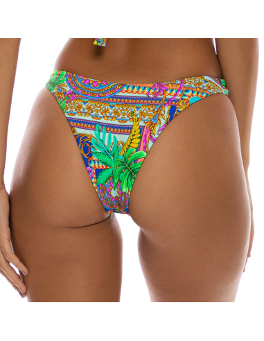 Maillot De Bain Brésilien Reversible, Positano, Luli Fama L731N50-111