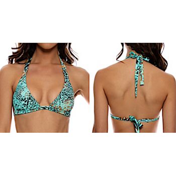 Maillot De Bain Triangle , Animale, Luli Fama L73273P-035