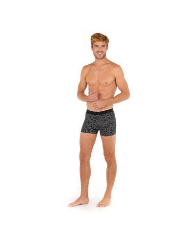 Boxer Brief, Cotonou - Imprimé Noir, Hom 402399-P004