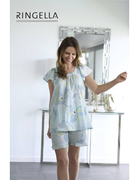 Pyjama Manches Courtes Shorty, Ringella, 3216347-222