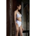 Bas De Maillot Slip Taille Haute, Tobago, Pain De Sucre TOBAGO61-BLANC