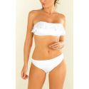high-waisted bikini bottoms, Tobago, Pain De Sucre TOBAGO61-BLANC