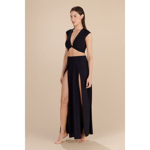 Jupe Longue Fendue, Jax, Pain De Sucre JU165120-NO