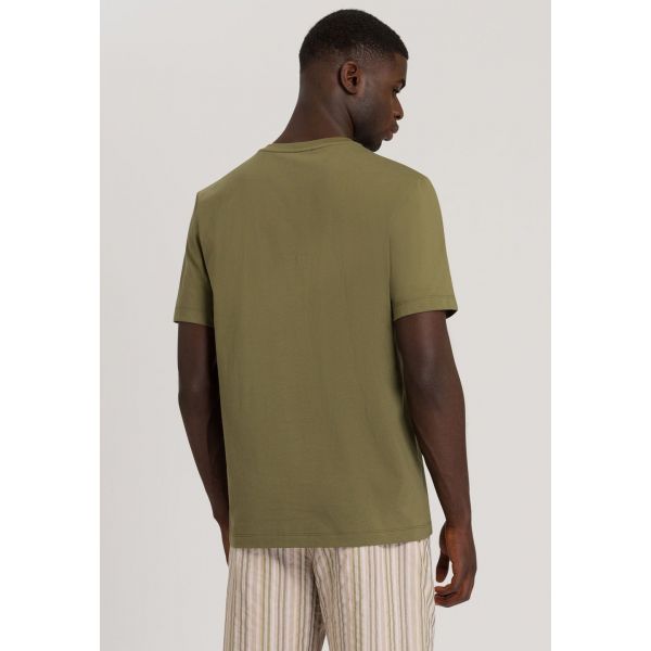 Tee-Shirt Col Rond Manches Courtes 100%Coton, Living Shirt, Hanro 075050-2717