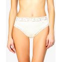Culotte Coton avec Dentelle, 95% Coton Peigné, Avet 3324