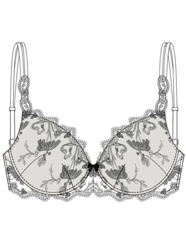PUSH UP BRA, Smeraldo, Ambra 0938-594