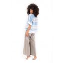 Pantalon, Palazzo, Iconique IC23-035-BEIGE