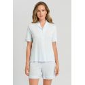 Pyjama Manches Courtes - Short, Sleep & Lounge, Hanro, 077977-2507