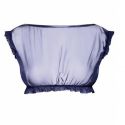 Ensemble Top & Bloomer Mousseline Bleu Nuit, Frivole, Cadolle 3317AC&4020CC