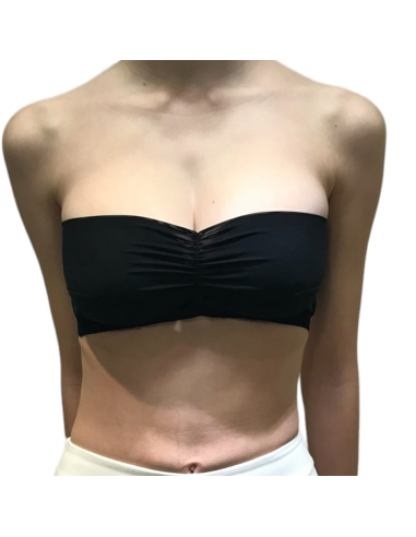 Bandeau Tulle fermé par un clip Doré, Useful, Cadolle 1117A