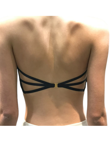 Bandeau Tulle fermé par un clip Doré, Useful, Cadolle 1117A