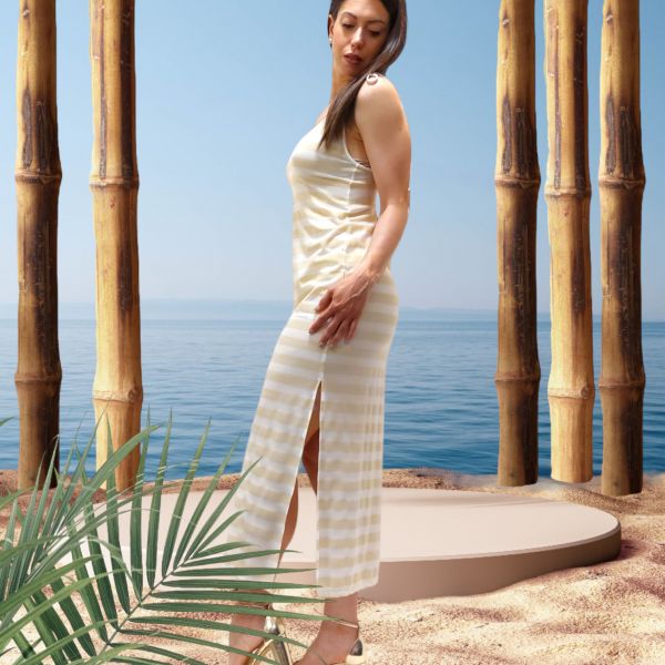 Robe Longue Bretelles, Marina MC23E6330500