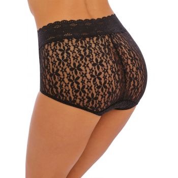 Hight Brief, Halo Lace, Wacoal WA870405-BLK 2