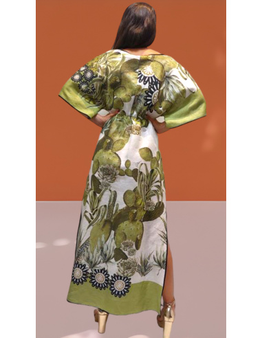 Caftan Long, Camelia, Pierre Mantoux 8289D-7000