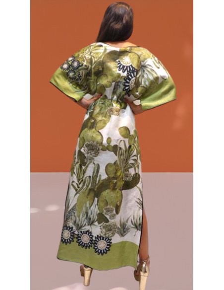 Caftan Long, Camelia, Pierre Mantoux 8289D-7000