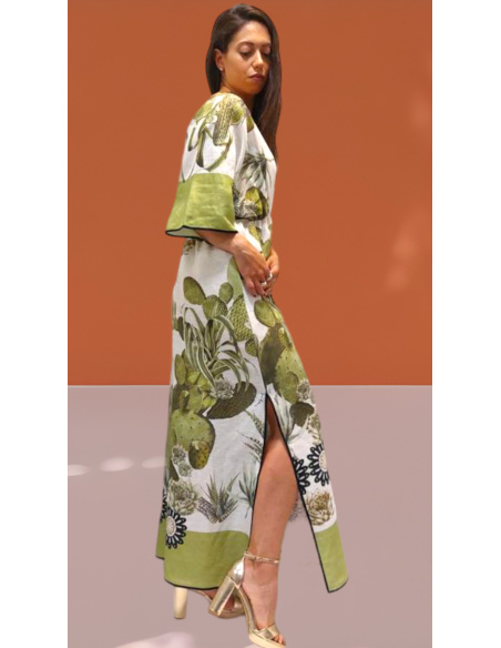 Caftan Long, Camelia, Pierre Mantoux 8289D-7000