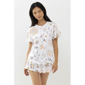 Tee-Shirt Manches Courtes, Pearl, Mey 17366-1