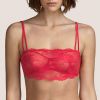 Bandeau bra with concealed underwired half cup BàD, Gaga, Andrès Sarda 3312415-SRE