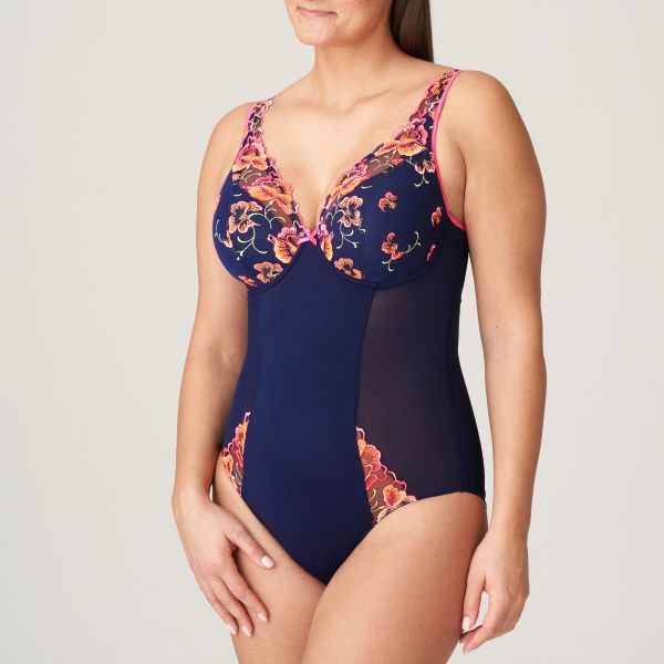 Plunging Demi Foam Bodysuit, Devdaha, Prima Donna, 0463442-VEL