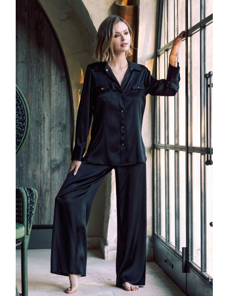 Ensemble Chemisier et pantalon en Soie, Sophie, Marjolaine 4SOP5502-0004