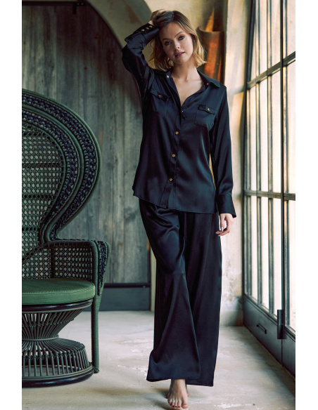Ensemble Chemisier et pantalon en Soie, Sophie, Marjolaine 4SOP5502-0004
