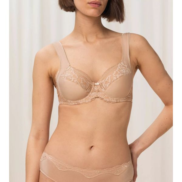 Soutien-gorge à Armatures Emboitant, Modern Lace Cotton, Triumph 10213069-00EP
