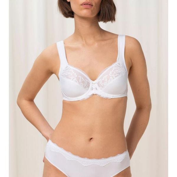 Soutien-gorge à Armatures Emboitant, Modern Lace Cotton, Triumph 10207539-0003