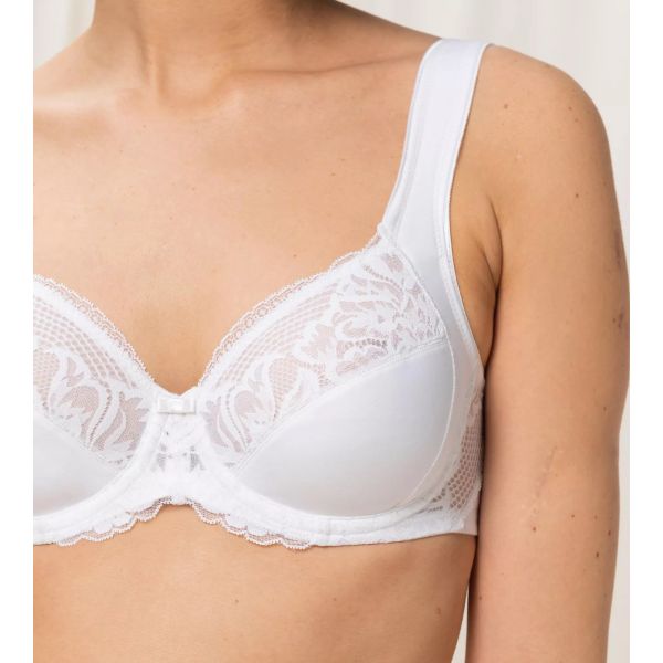 Soutien-gorge à Armatures Emboitant, Modern Lace Cotton, Triumph 10207539-0003