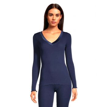 Top Manches Longues Col V, Oscalito 4248-474 2