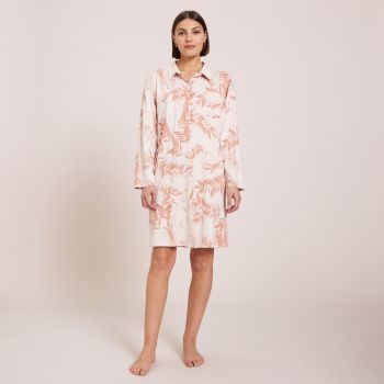 Short buttoned nightgown, Preface, L.Tavernier 2321120-PERLE 2