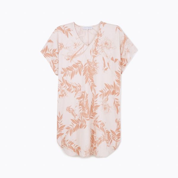 Chemise De Nuit Courte Manches Longues, Preface-Perle, L.Tavernier 2321121-PERL