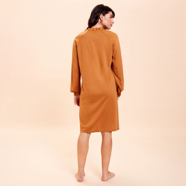 short nightgown, Conte, L.Tavernier 2321131-BRONZE