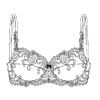 Soutien-Gorge Balconnet, Opulence, Ambra 0842-597