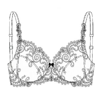 Soutien-Gorge Armature Confort, Opulence, Ambra 0844-596