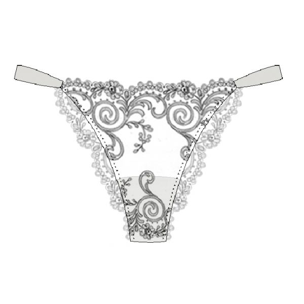 Tanga Brésilien, Opulence, Ambra 1847-596