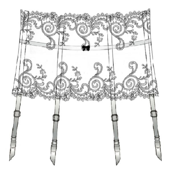 Serre-Taille, Opulence, Ambra 3845-596