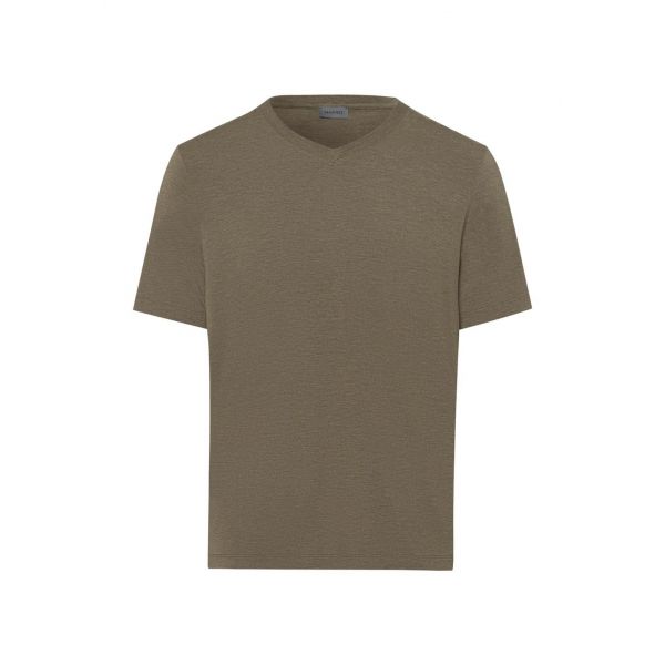 Tee-Shirt Manches Courtes Col V, Casuals, Hanro 075035-1267