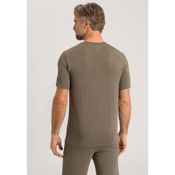 Tee-Shirt Manches Courtes Col V, Casuals, Hanro 075035-1267