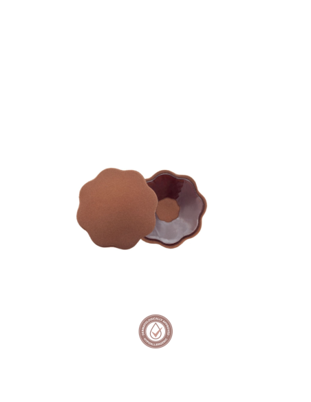 Caches Mamelons Silicon 1 Paire , Bye Bra 99357N