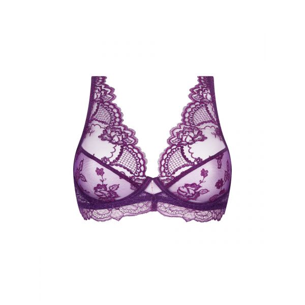 Soutien-Gorge Glamour, Sublime en Dentelle, ACH7413-SI