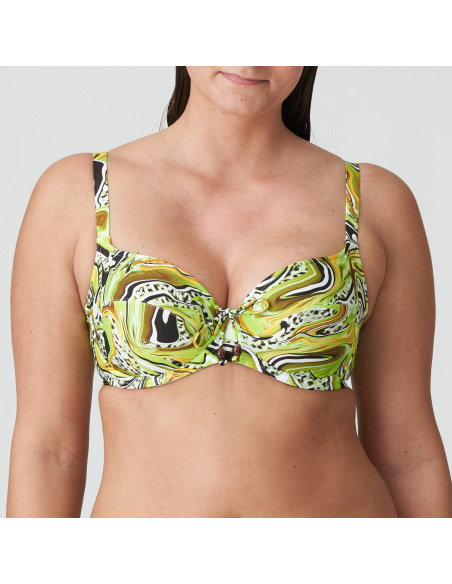 Haut de Maillot De Bain Soutien-Gorge Emboitant, Jaguarau, Prima D 4011910-LMS