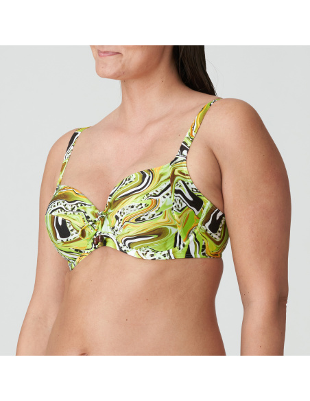 Haut de Maillot De Bain Soutien-Gorge Emboitant, Jaguarau, Prima D 4011910-LMS