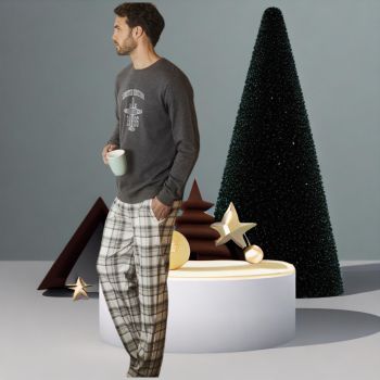 Pyjama Pantalon & Manches Longues, Admas 56596