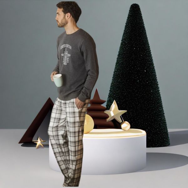 Pyjama Pantalon & Manches Longues, Admas 56596