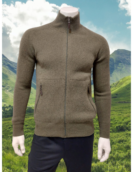 Blouson Zip 100% Cachemire, Estheme MEN7313H-2109