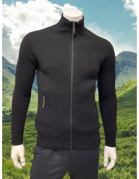 Blouson Zip 100% Cachemire, Estheme MEN7313H-6148